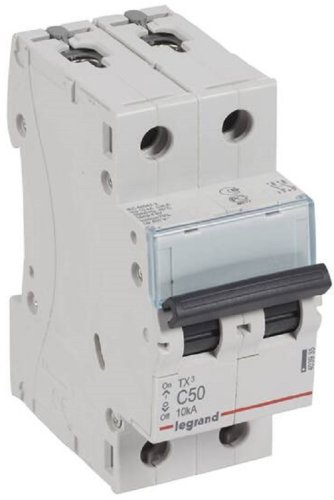 Выключатель автоматический Legrand TX3 6000 2п 50А C 10кА фото Выключатель автоматический Legrand TX3 6000 2п 50А C 10кА картинка